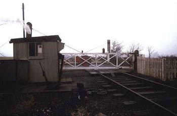 157 (2 of 2) Cressing Crossing on the Braintree branch 1991