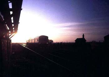 179 Sunset at Bellwater Jct 1991