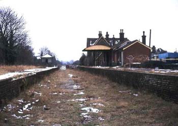 41 Derelict Isfield station 1974