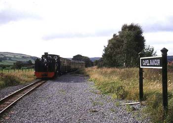 77 Capel Bangor on the V of R with a Devils Bridge service 