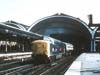 126 Deltic charter leaving York for Durham in 1981