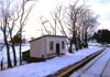 148 Forsinard in a snowy Feb 1988 View along the up platfor