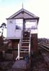 180 Signalman David Heyman on the steps of Cowley Bridge Jc