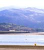 52 Class 158 crossing Dovey Estuary on Barmouth Bridge Marc