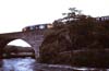 78 Oban train crossing the Morar Viaduct in August 1985