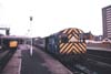 88 class 08 The Paragon Pilot shunting ecs at Hull in Jan 1986