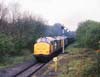 89 Coal train near Amanford Colliery Halt May 1988