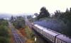 99 Oban - Glasgow train approaching Crianlarich Junction in