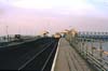 Cars on New Holland Peir prior to the Humber Bridge being opened